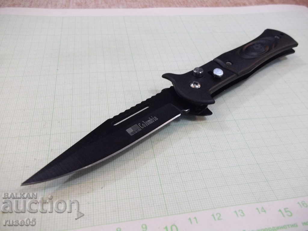 Delivery of COLUMBIA blade folding semi-automatic Delivery of COLUMBIA blade folding semi-automatic