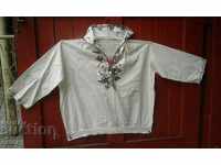 Authentic fringed shirt with embroidery and ruffles. Costumes