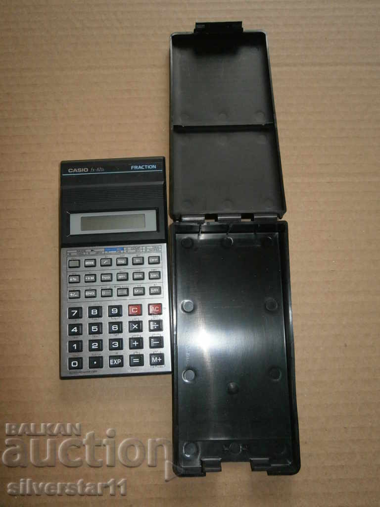 JAPAN CASIO fx-82D calculator elka retro soc