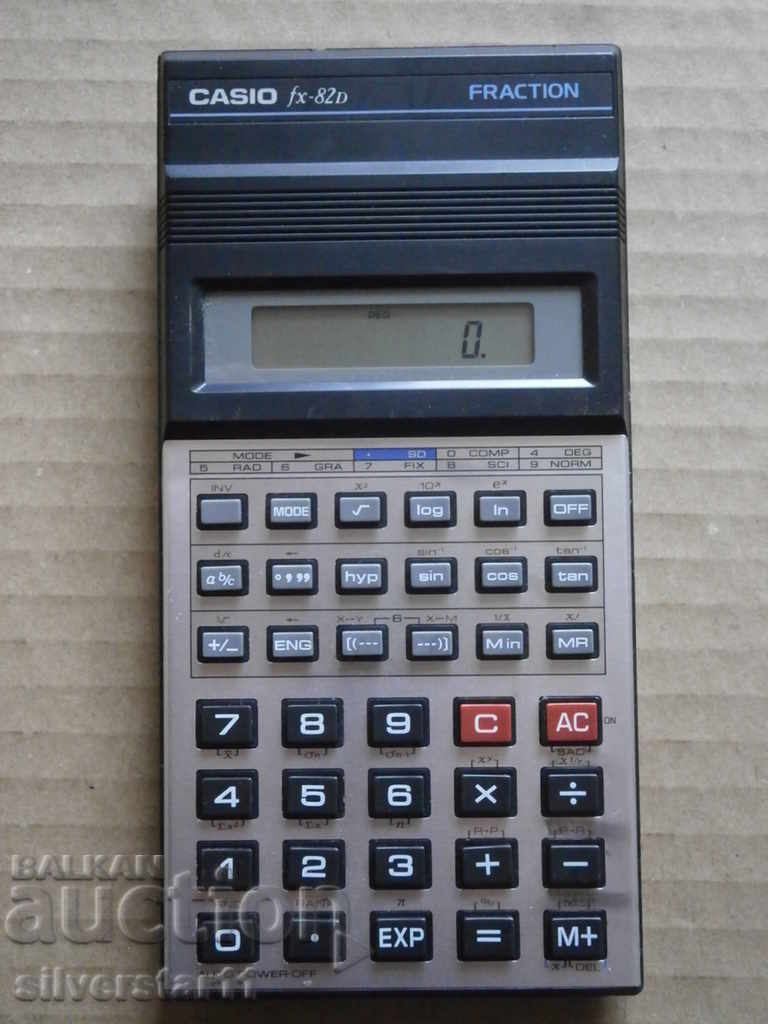 JAPAN CASIO fx-82D calculator elka retro soc with price 31.00 BGN | € 15.85 JAPAN CASIO fx-82D calculator elka retro soc with price 31.00 BGN | € 15.85
