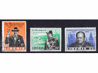 1966. Либерия. В памет на У. Чърчил (1874-1965).