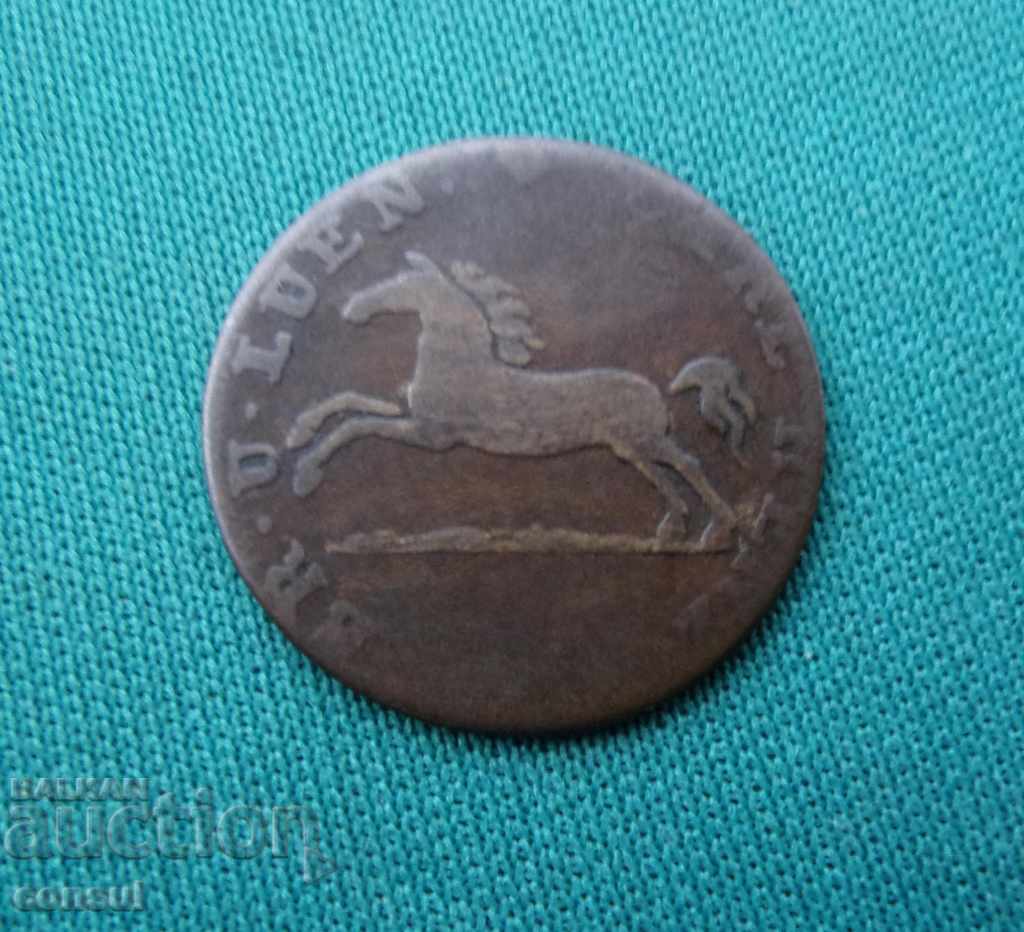 Germania Braunschweig 1 Pfennig 1826 cu preț € 7.67 | 15.00 BGN