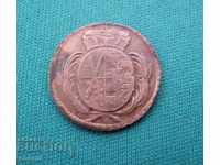Германия Саксония 1  Пфенниг  1805 Н  Рядка Монета