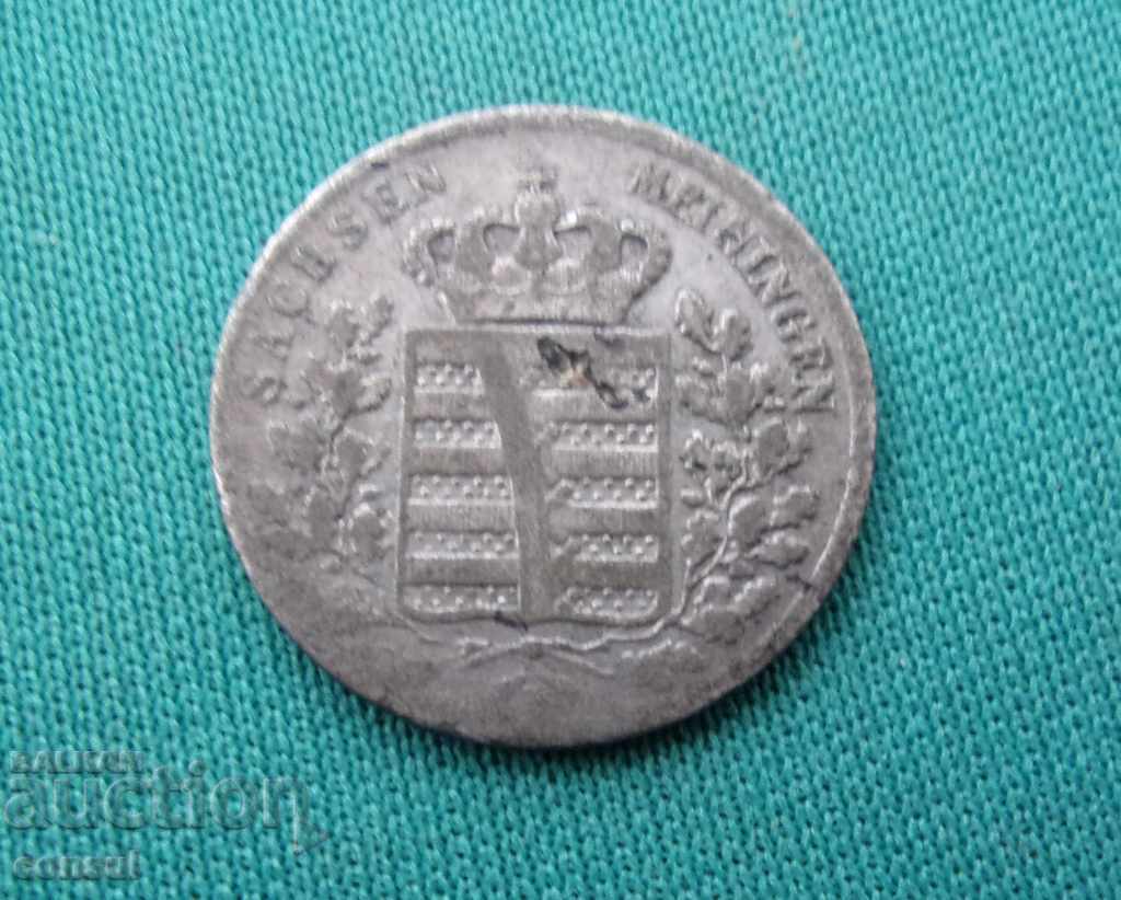 Germania Saxonia Meiningen 6 Kreuzer 1834 cu preț € 18.41 | 36.01 BGN