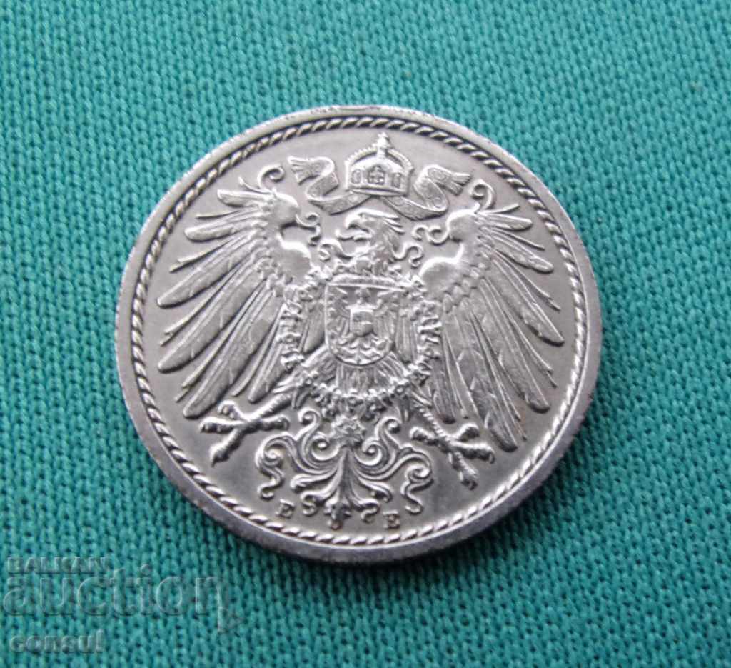 Germania Reich 5 Pennig 1896 E Rare Monede cu preț € 8.18 | 16.00 BGN