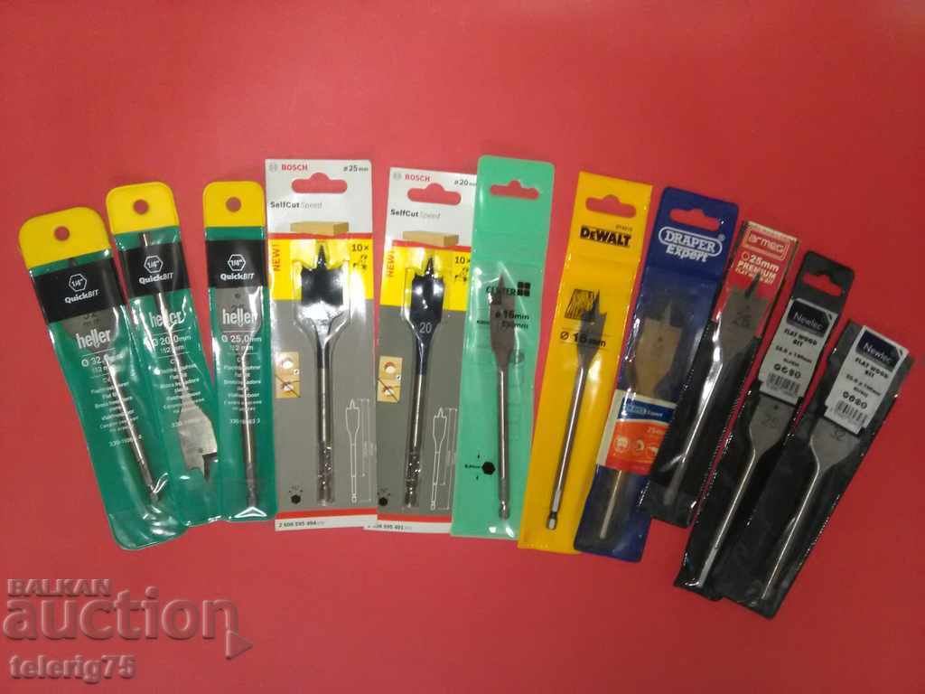 Quality Drills / Wood Drills-Bosch, Heller, C.K., DeWalt with price 10.00 BGN | € 5.11 Quality Drills / Wood Drills-Bosch, Heller, C.K., DeWalt with price 10.00 BGN | € 5.11