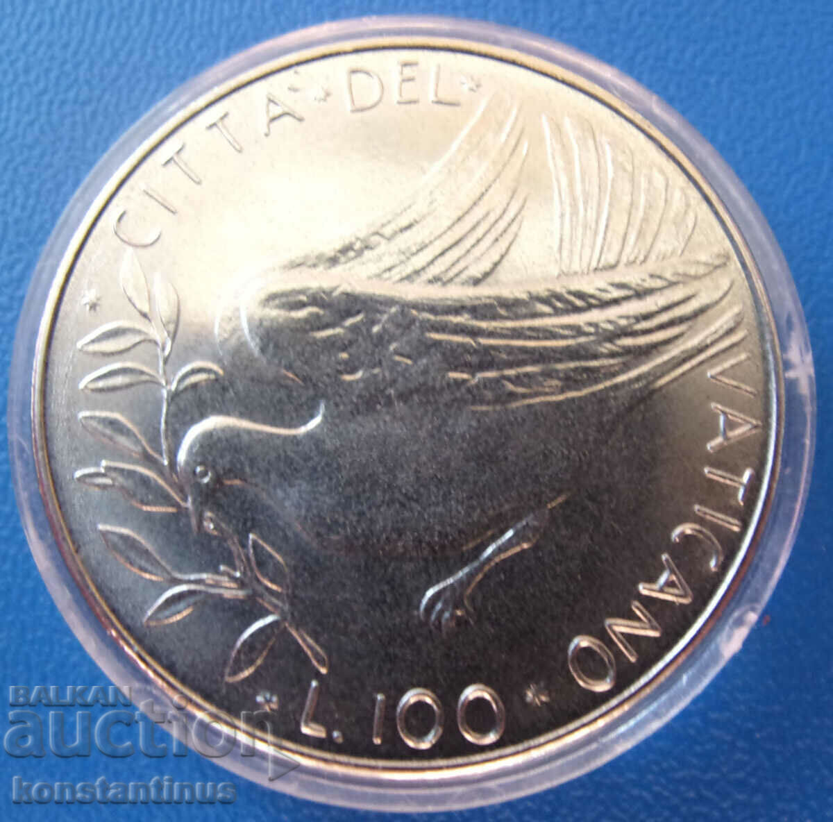 Βατικανό 100 λίρες 1977 UNC