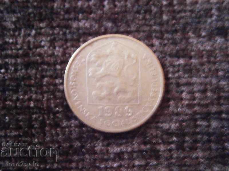 20 HELERA 1989 - CHESHLOSVACIA - THE COIN with price 0.40 BGN | € 0.20 20 HELERA 1989 - CHESHLOSVACIA - THE COIN with price 0.40 BGN | € 0.20