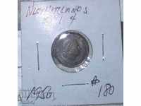 1 цент Холандия 1956 г.
