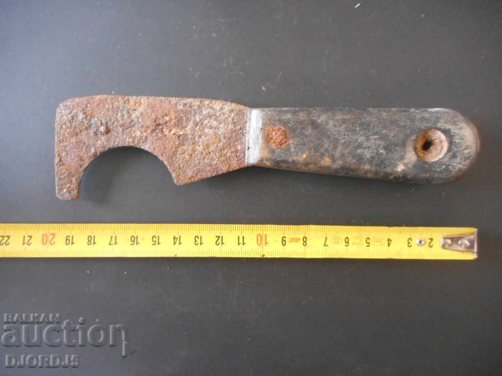 Old tool with price 2.00 BGN | € 1.02 Old tool with price 2.00 BGN | € 1.02
