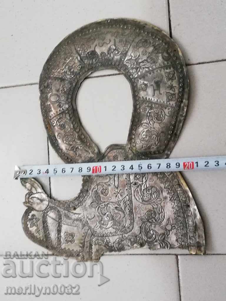 Възрожденски сребърен обков за икона 138 грама сребро кръст с цена 659.00 лв. | € 336.94 Възрожденски сребърен обков за икона 138 грама сребро кръст с цена 659.00 лв. | € 336.94