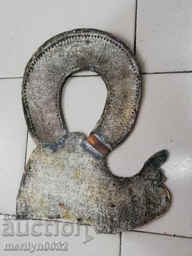 Доставка на Възрожденски сребърен обков за икона 138 грама сребро кръст Доставка на Възрожденски сребърен обков за икона 138 грама сребро кръст