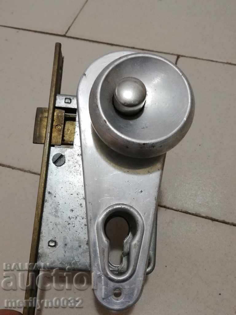 Old lock for door locking mechanism lock