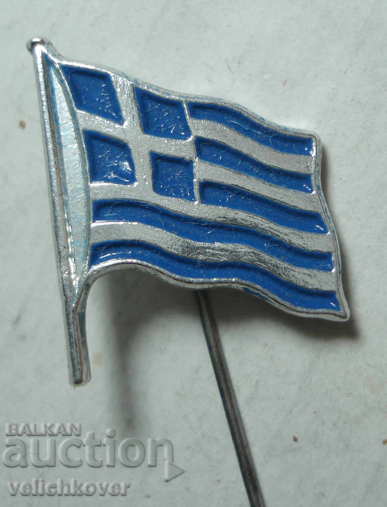 23696 Greece sign national flag of Greece