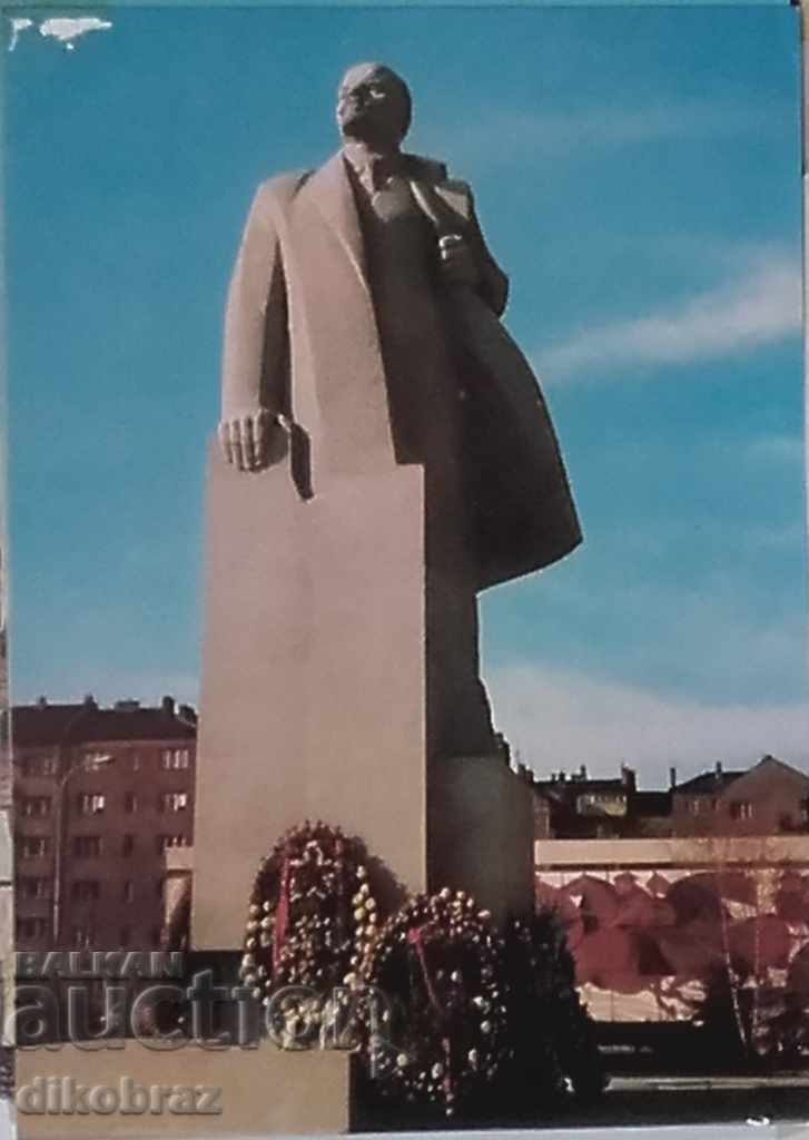 София - Паметникът на Ленин - 1975