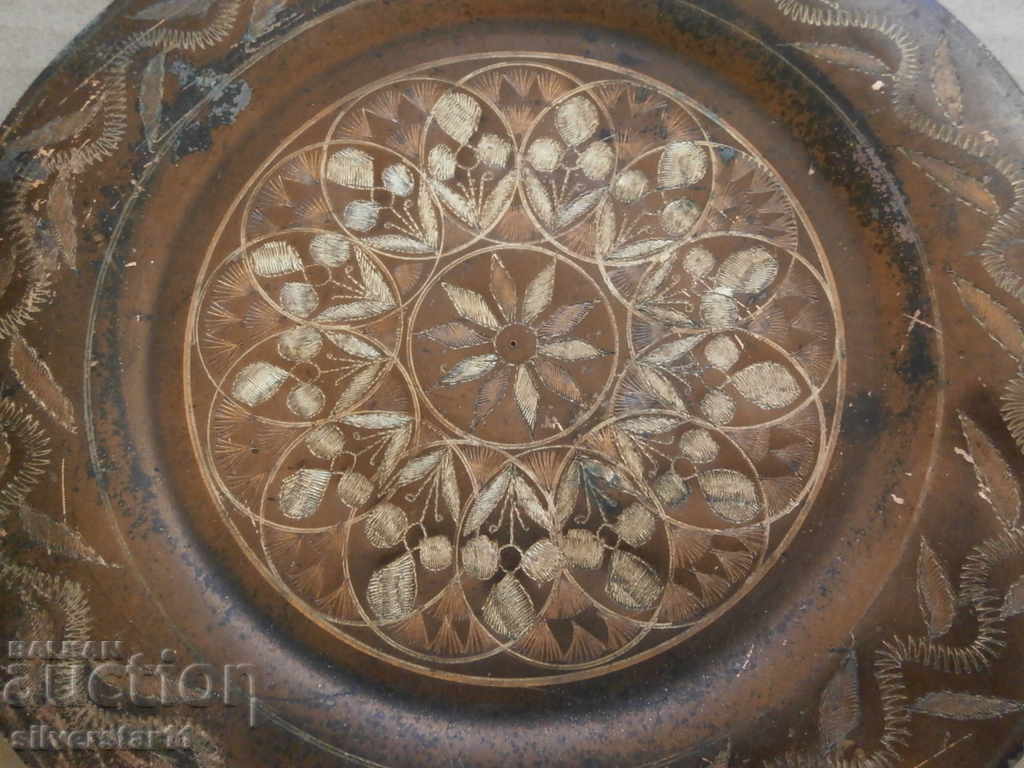 Auction HANDMADE PANEL wall plate made of handmade Auction HANDMADE PANEL wall plate made of handmade