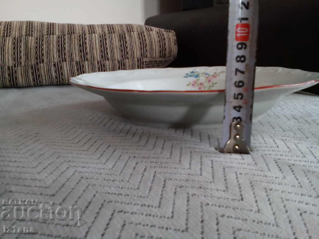 Veche placă de porțelan, platou - 5 Veche placă de porțelan, platou - 5