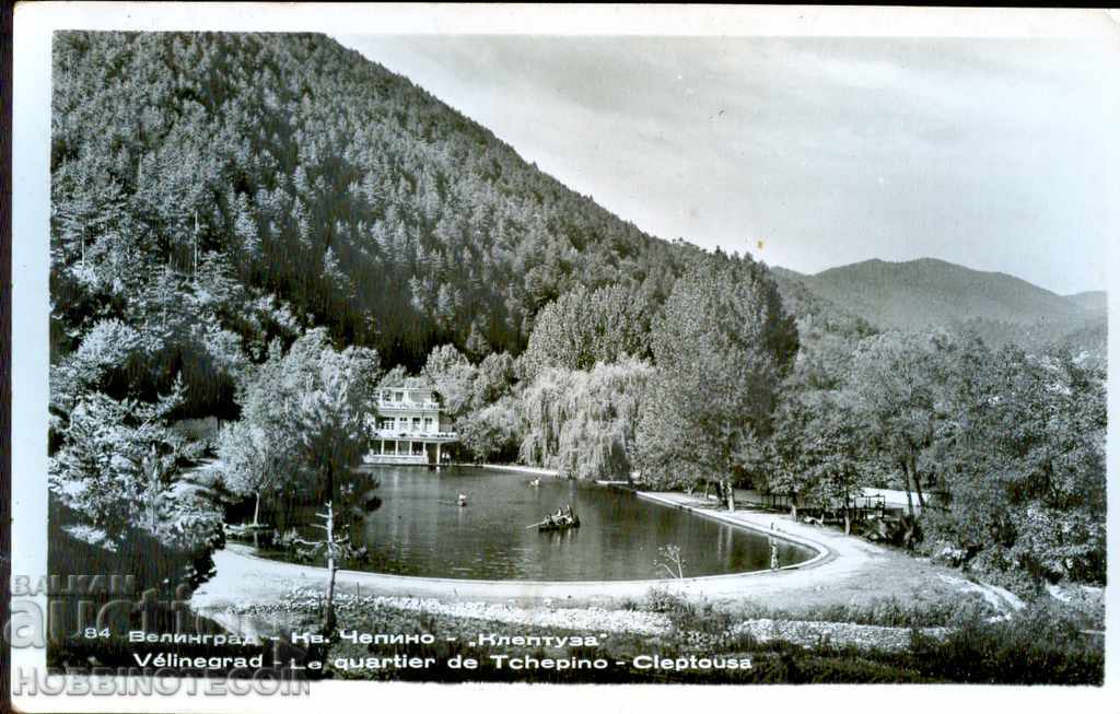 CARD VELINGRAD Kv CHEPINO KLEPTUZA înainte de 1962 - 1 CARD VELINGRAD Kv CHEPINO KLEPTUZA înainte de 1962 - 1