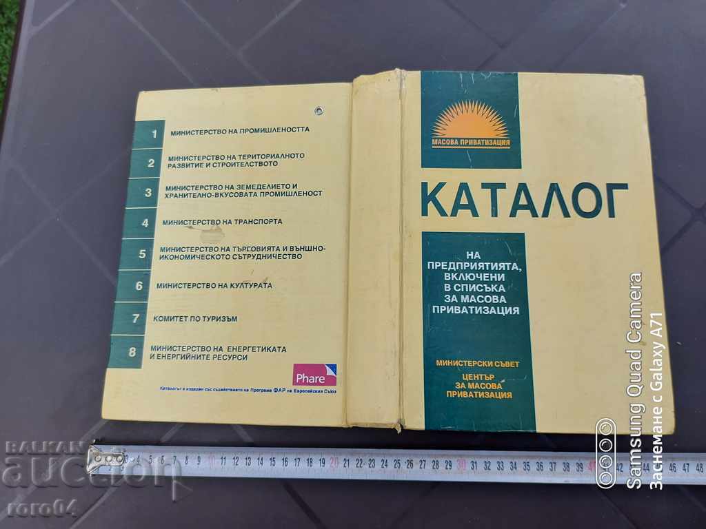 ΚΑΤΑΛΟΓΟΣ ΕΠΙΧΕΙΡΗΣΕΩΝ ΙΔΙΩΤΙΚΟΤΗΤΑΣ