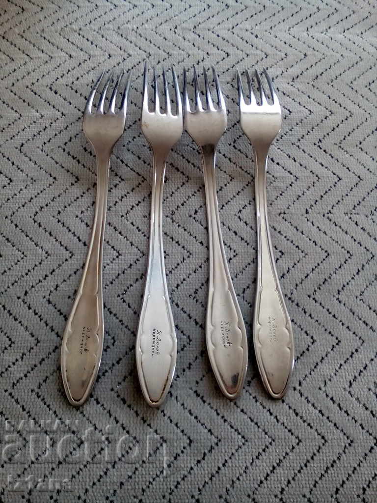 Παλιά πιρούνι, πιρούνι Π. Ντενέβ με τιμή 12.00 BGN | € 6.14