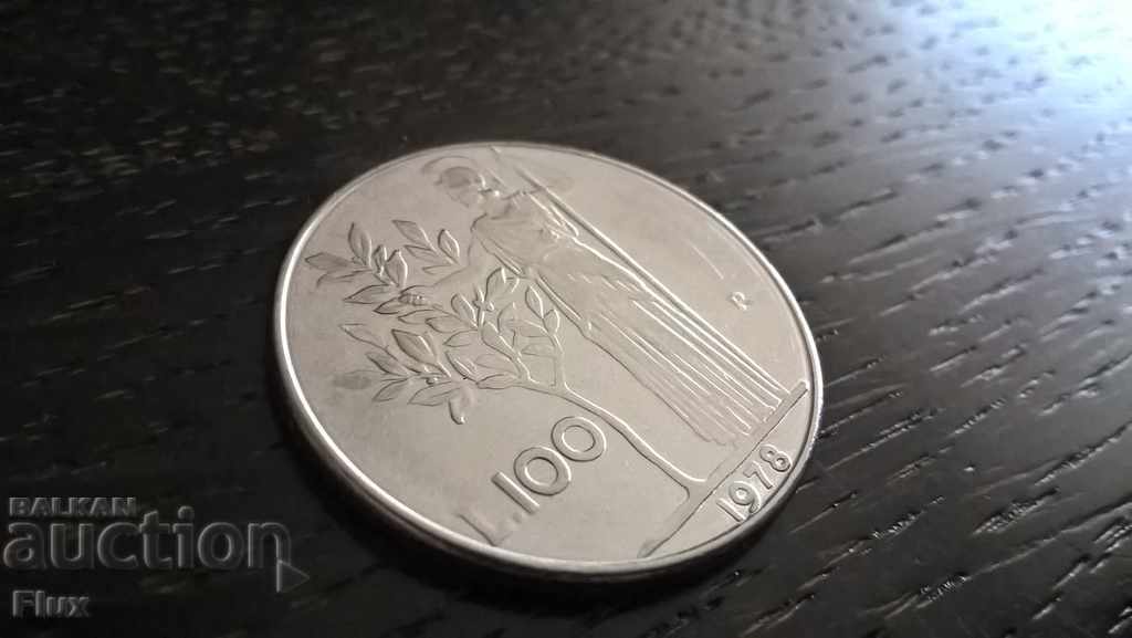 Κέρμα - Ιταλία - 100 λίρες | 1978.