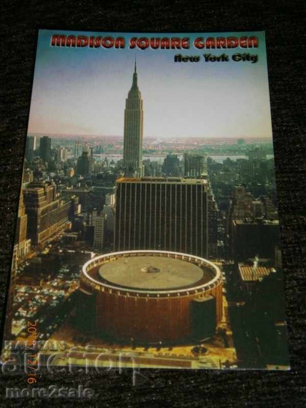Postcard - MEDISON SCUAYARD GARDEN - NEW YORK US - NOT TRAVELING