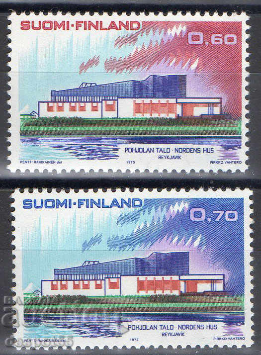 1973. Finlanda. Casă de nord din Reykjavík.