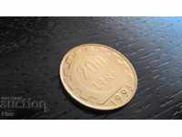 Монета - Италия - 200 лири | 1995г.