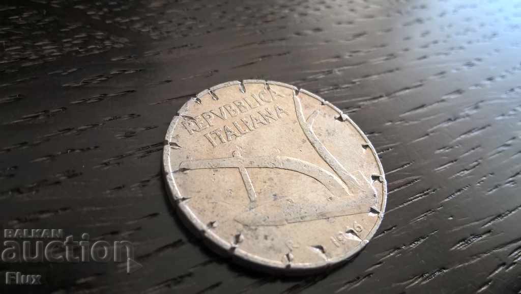 Coin - Italy - 10 pounds 1966 with price 0.20 BGN | € 0.10