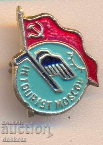 INTOURIST MOSCOW Badge INTOURIST MOSCOW Badge
