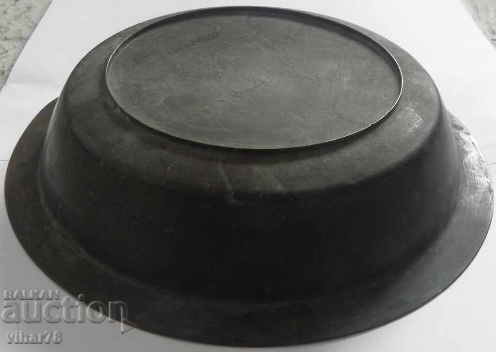 Delivery of old copper plate-1946 year