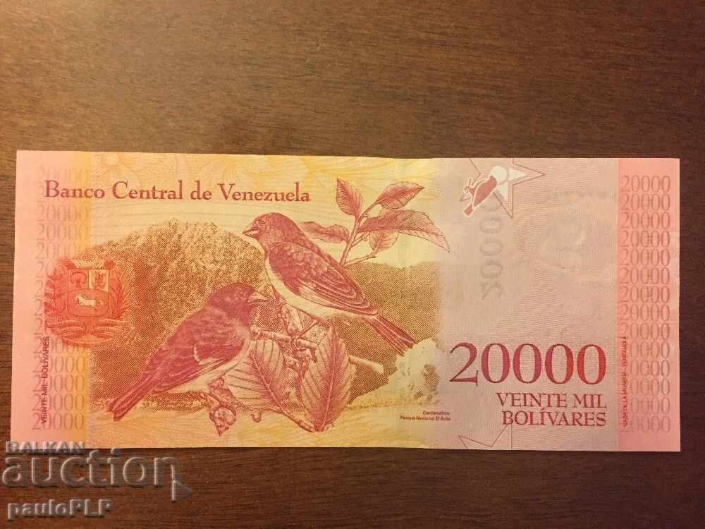 Венецуела 20000 боливарес 2017г.