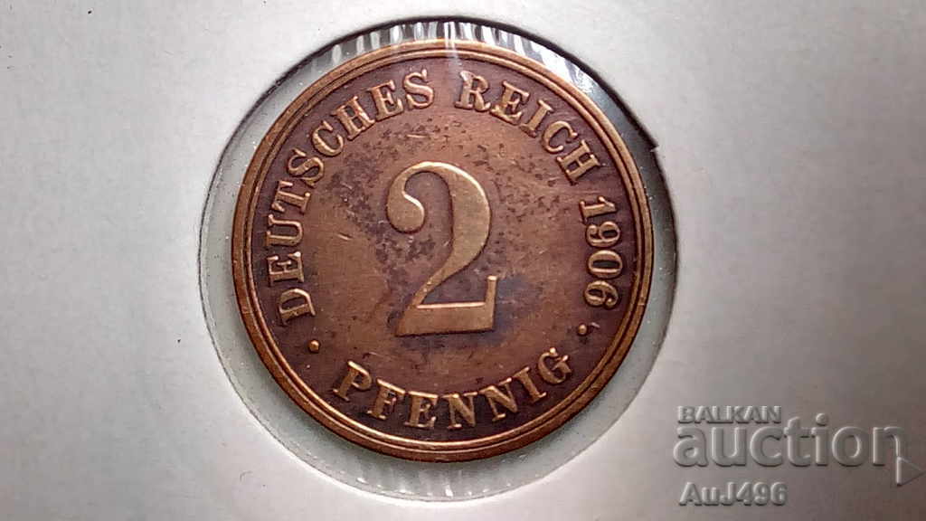 2 PFENNIG 1906 (XF) * with price 28.01 BGN | € 14.32 2 PFENNIG 1906 (XF) * with price 28.01 BGN | € 14.32