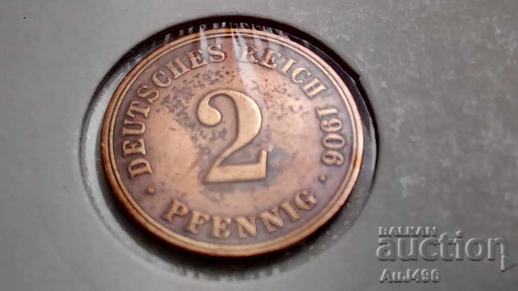 Delivery of 2 PFENNIG 1906 (XF) * Delivery of 2 PFENNIG 1906 (XF) *