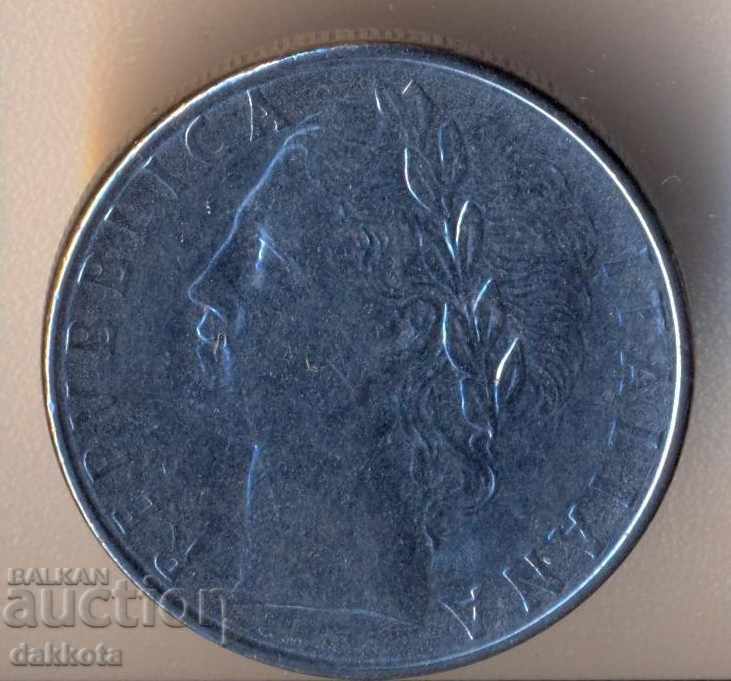 Ιταλία 100 λίρες το 1977 με τιμή 0.80 BGN | € 0.41