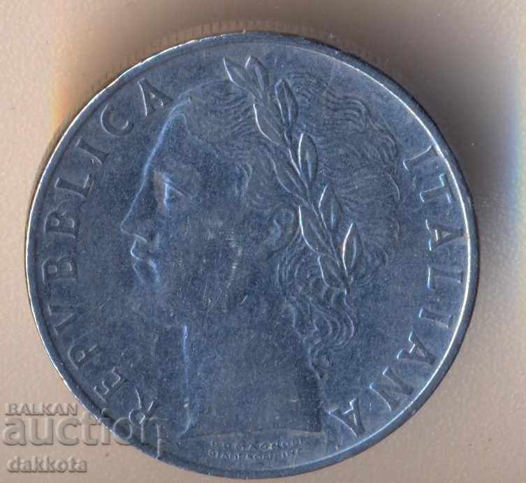 Ιταλία 100 λίρες το 1956 με τιμή 6.50 BGN | € 3.32