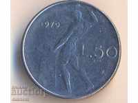Италия 50 лири 1979 година