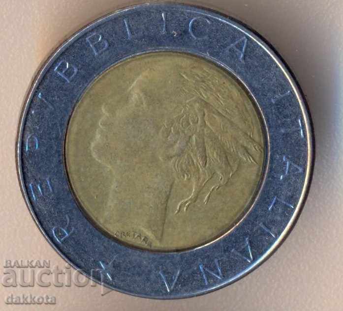 Ιταλία 500 λίρες το 1988 με τιμή 0.70 BGN | € 0.36
