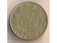 Italy 200 pounds 1979