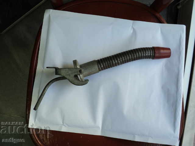 Metal fuel can nozzle - social retro item - 7