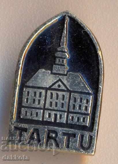 Значок TARTU Эстония