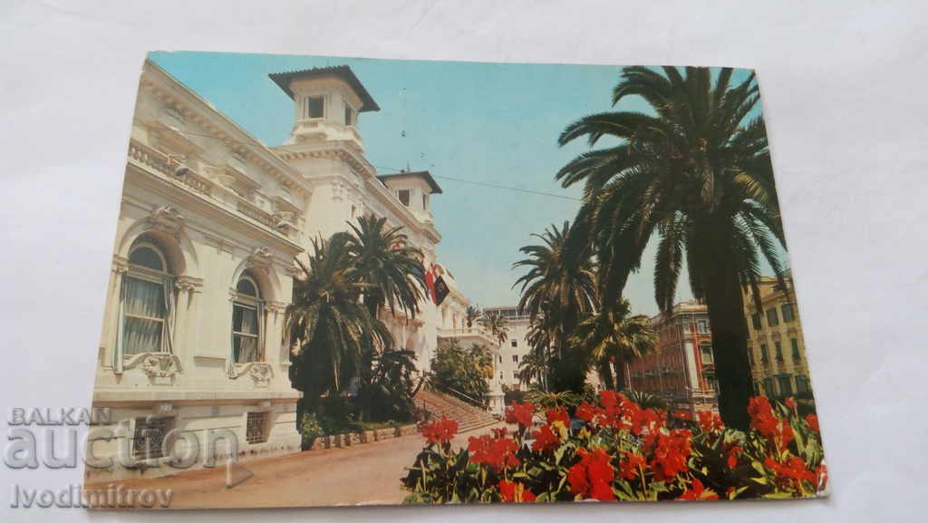 Κάρτα καρτών Sanremo Casino Municipal