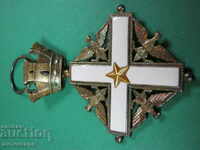 Офицерски  орден сребро  - медал  за заслуги Италия