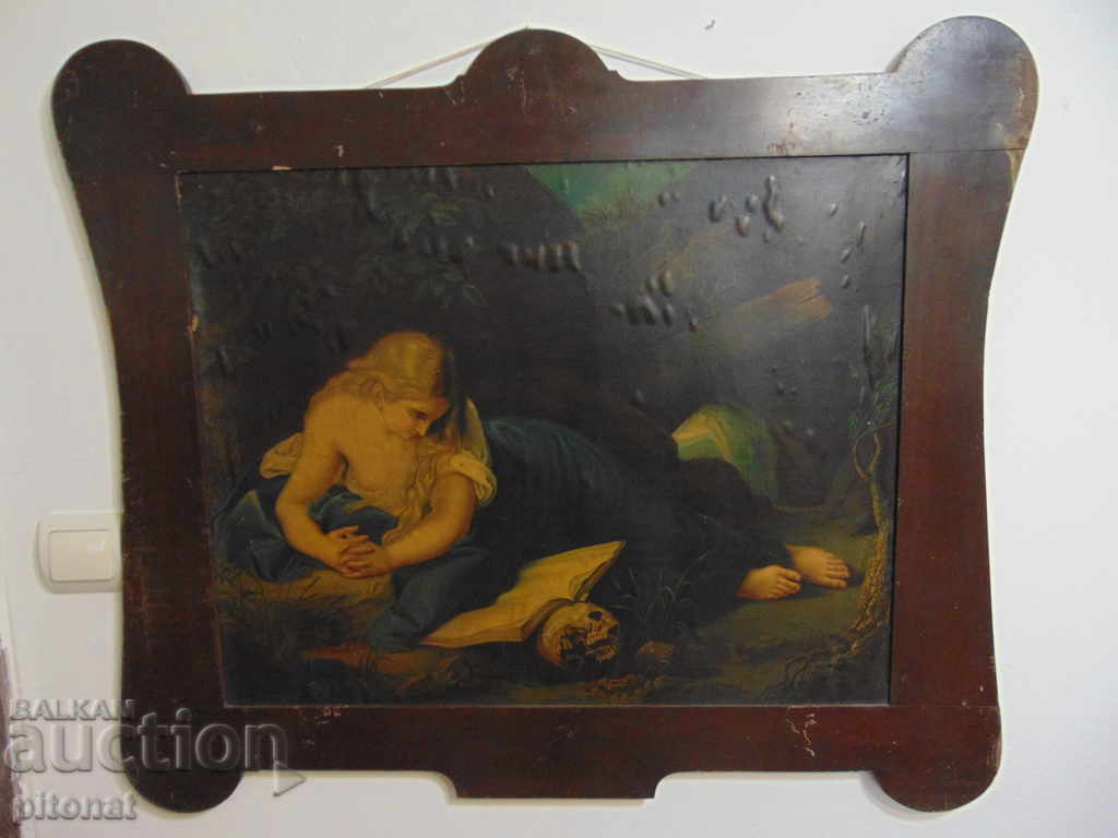 Old reproduction in a great frame with price € 40.00 | 78.23 BGN