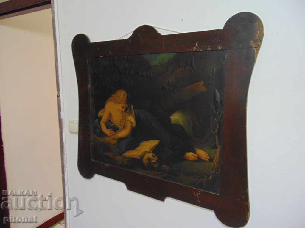 Old reproduction in a great frame