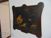 Παλιά αναπαραγωγή σε υπέροχη κορνίζα