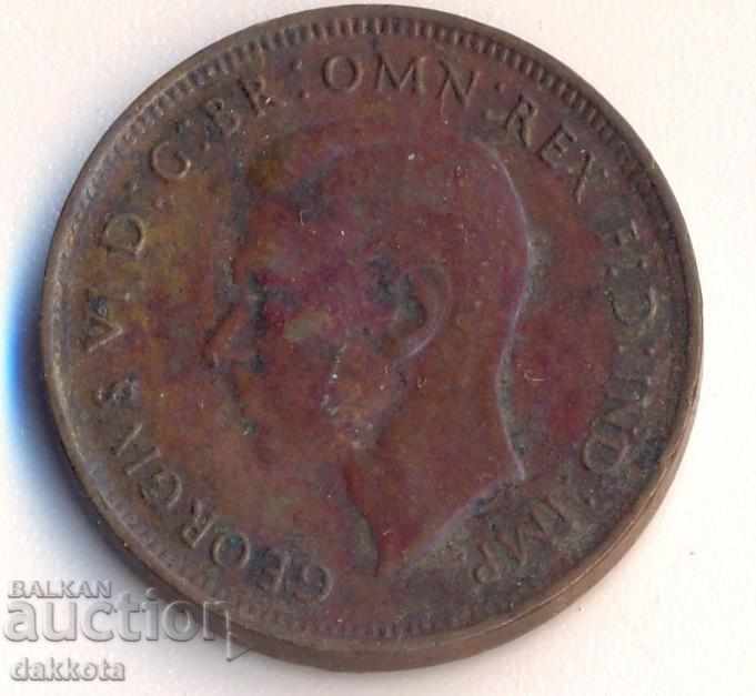 Αυστραλία μισό δεκάρα 1948 με τιμή 3.50 BGN | € 1.79