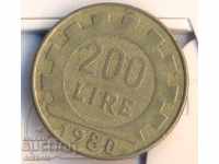 Ιταλία 200 λίρες το 1980
