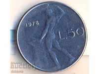 Italy 50 pounds 1978 year