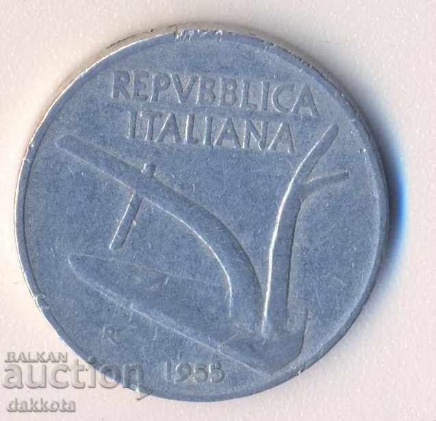 Ιταλία 10 λίρες το 1955 με τιμή 2.90 BGN | € 1.48 Ιταλία 10 λίρες το 1955 με τιμή 2.90 BGN | € 1.48
